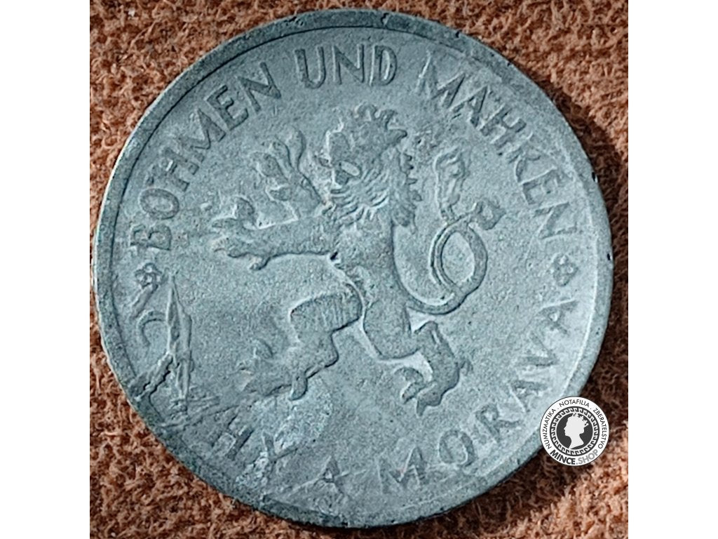 1 koruna - Protektorát Čechy a Morava - 1944