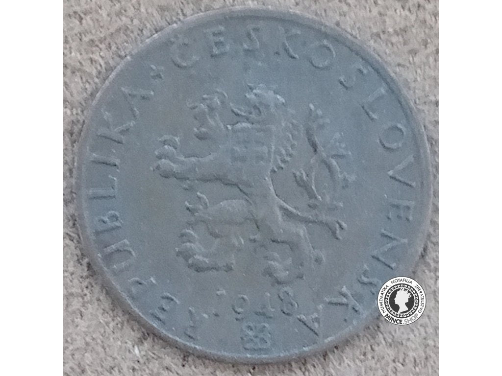 20 halier - Česko-Slovensko - 1948