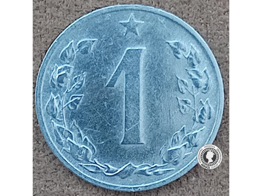 1 halier - Česko-Slovensko - 1953