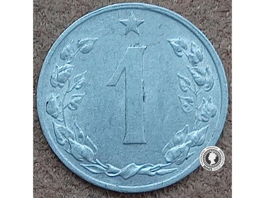 1 halier - Česko-Slovensko - 1954