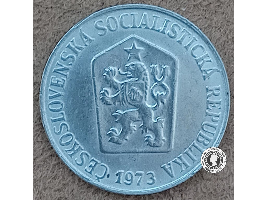 5 halier - Česko-Slovensko - 1973