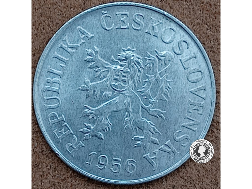 10 halier - Česko-Slovensko - 1956
