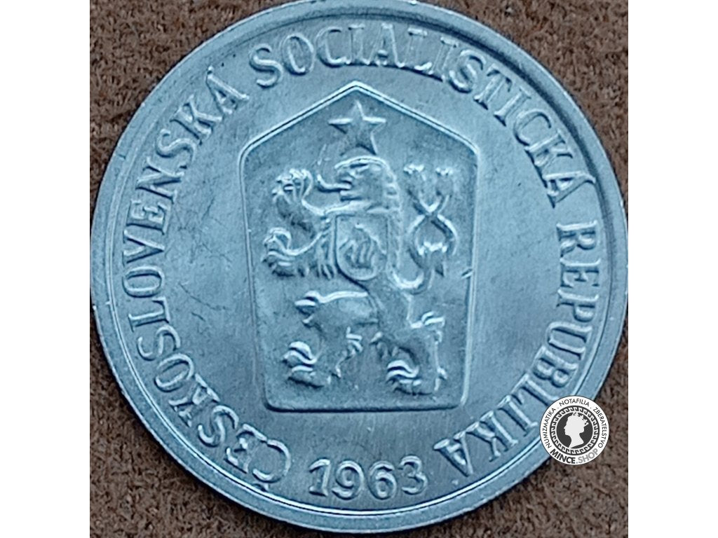 10 halier - Česko-Slovensko - 1963