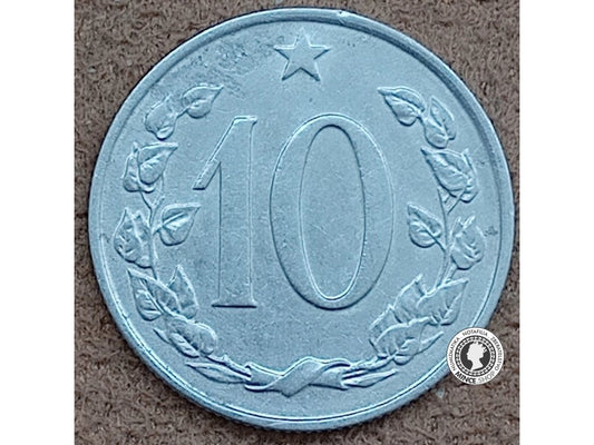 10 halier - Česko-Slovensko - 1967