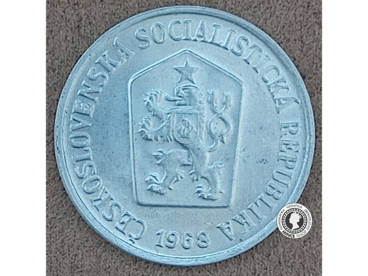 10 halier - Česko-Slovensko - 1968