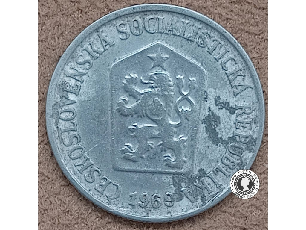 10 halier - Česko-Slovensko - 1969