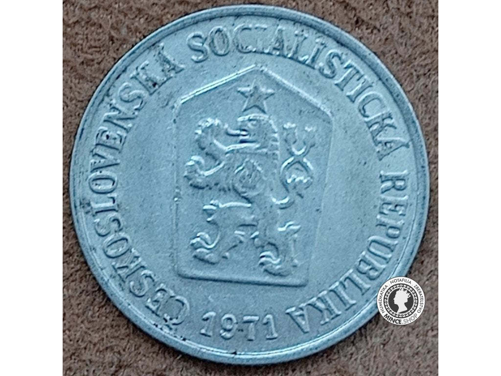 10 halier - Česko-Slovensko - 1971