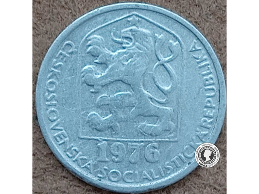 10 halier - Česko-Slovensko - 1976