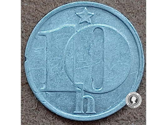 10 halier - Česko-Slovensko - 1981