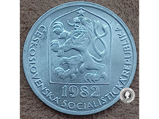 10 halier - Česko-Slovensko - 1982
