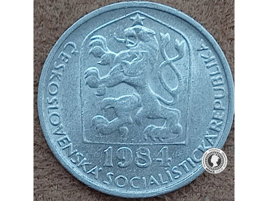 10 halier - Česko-Slovensko - 1984