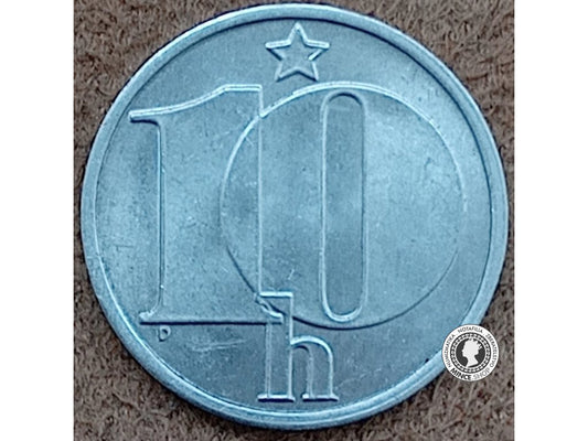 10 halier - Česko-Slovensko - 1985