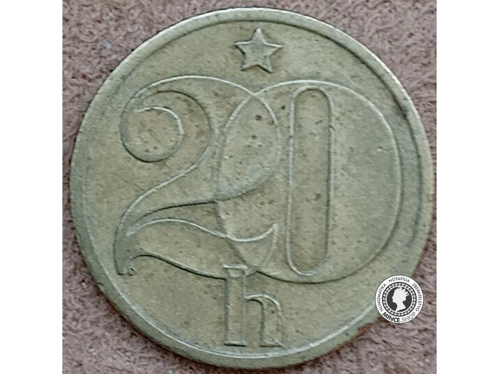 20 halier - Česko-Slovensko - 1978