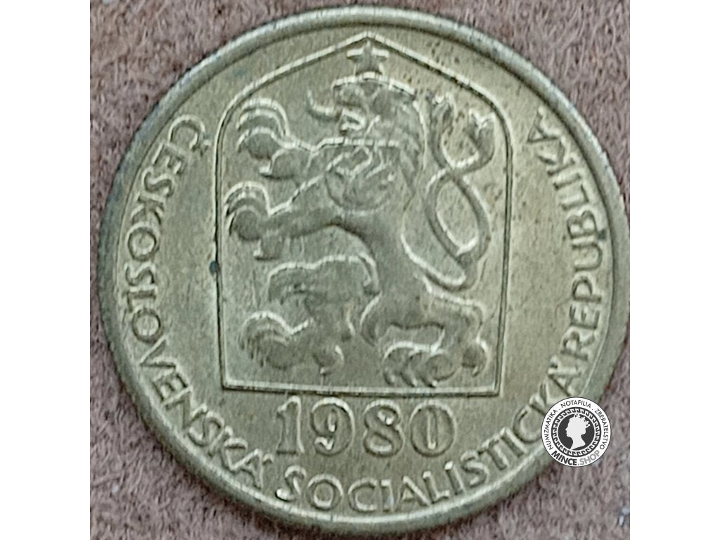 20 halier - Česko-Slovensko - 1980