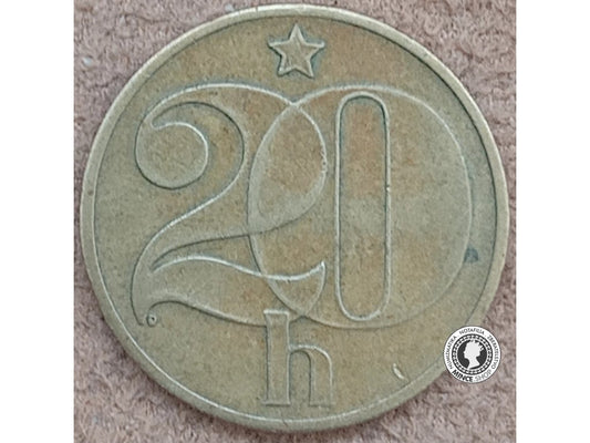 20 halier - Česko-Slovensko - 1981
