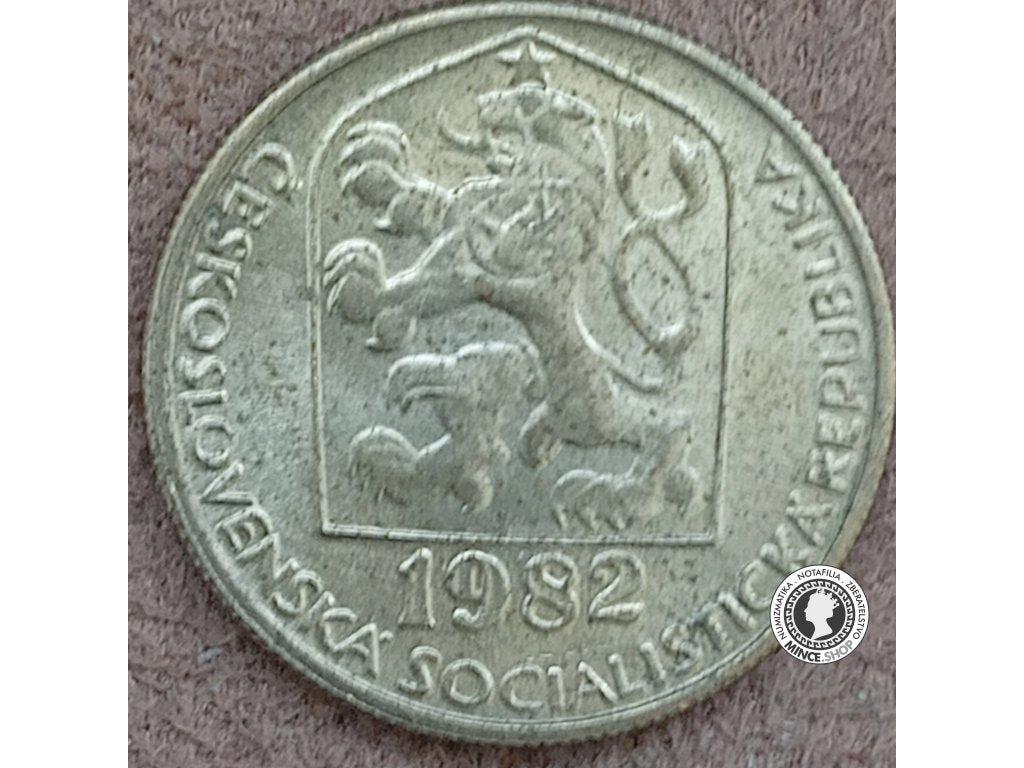 20 halier - Česko-Slovensko - 1982