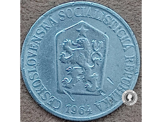 25 halier - Česko-Slovensko - 1964