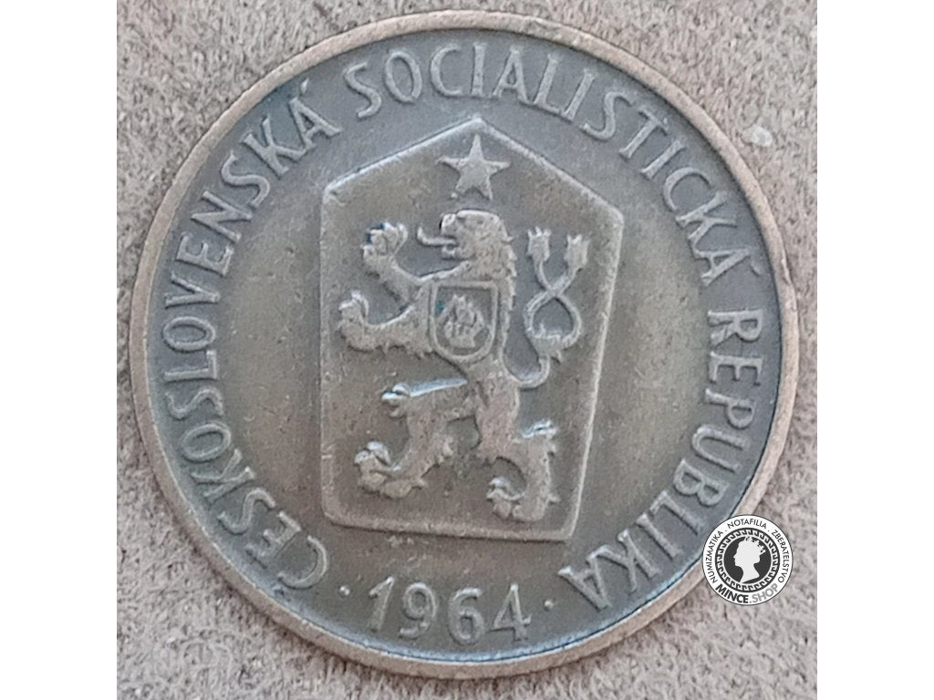 50 halier - Česko-Slovensko - 1964