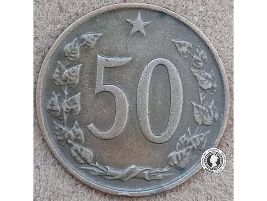 50 halier - Česko-Slovensko - 1964