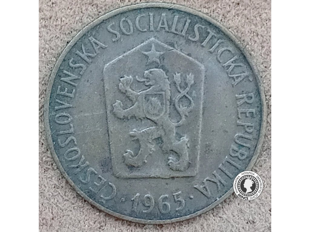 50 halier - Česko-Slovensko - 1965