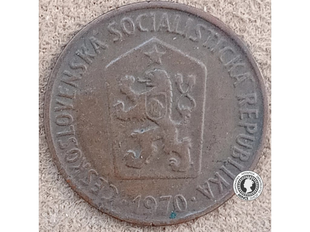 50 halier - Česko-Slovensko - 1970