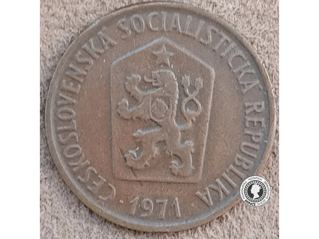 50 halier - Česko-Slovensko - 1971