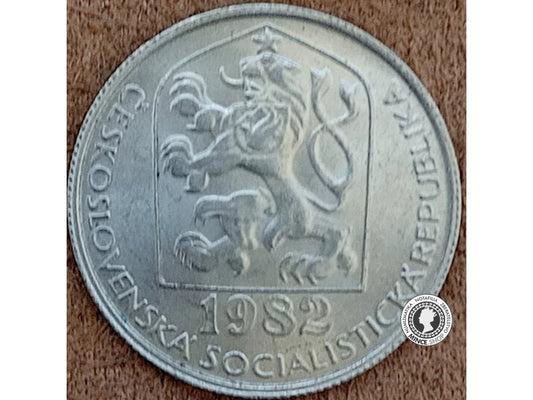 50 halier - Česko-Slovensko - 1982