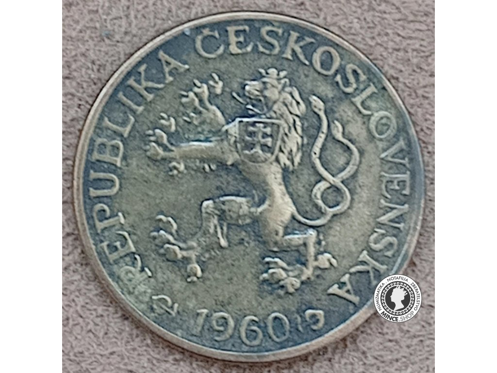 1 koruna - Česko-Slovensko - 1960