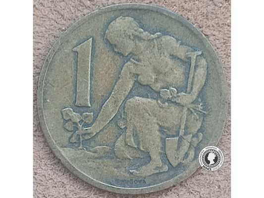 1 koruna - Česko-Slovensko - 1962