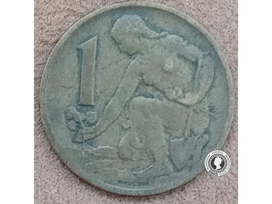 1 koruna - Česko-Slovensko - 1963