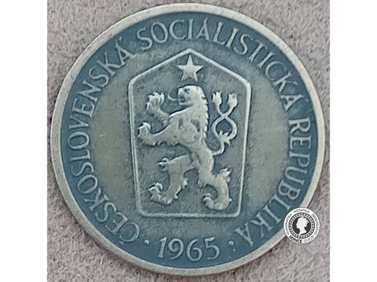 1 koruna - Česko-Slovensko - 1965