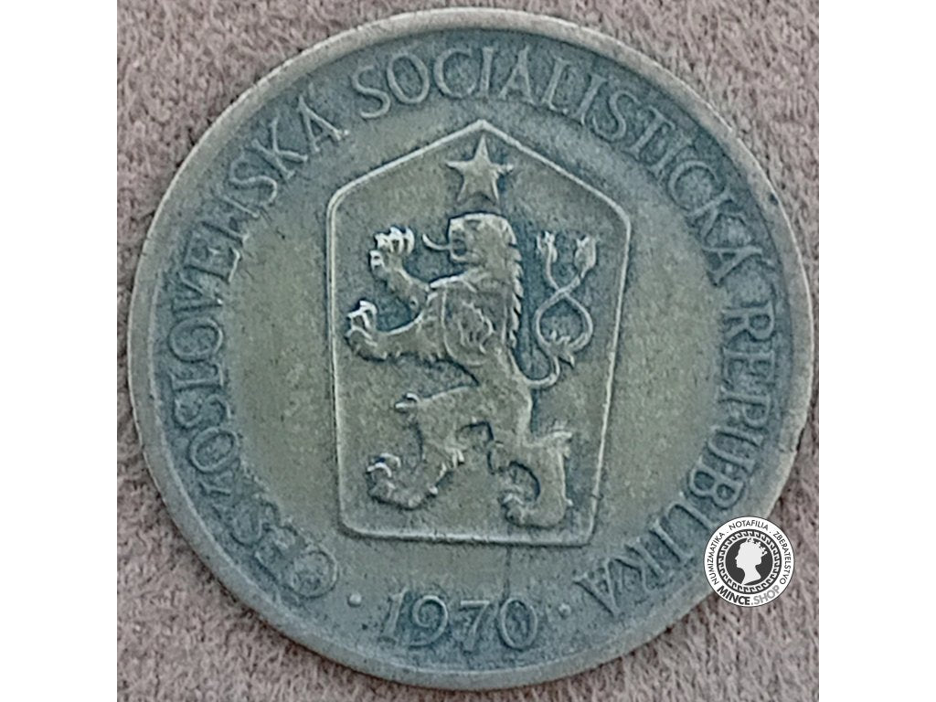 1 koruna - Česko-Slovensko - 1970