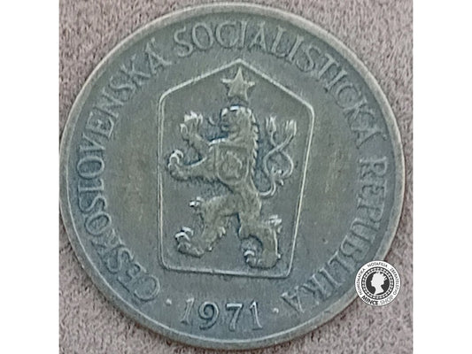 1 koruna - Česko-Slovensko - 1971