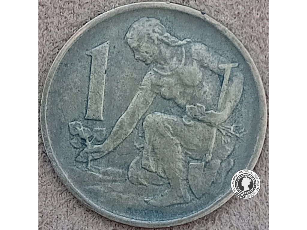 1 koruna - Česko-Slovensko - 1971