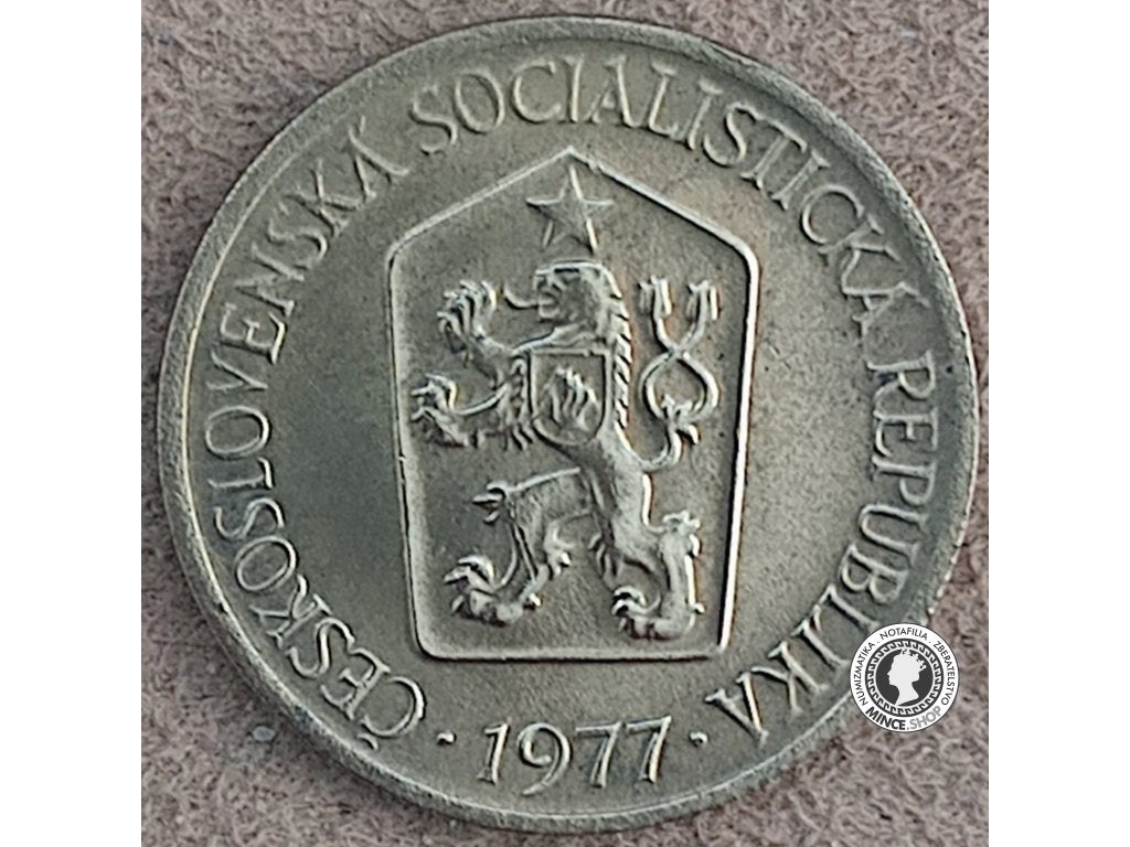 1 koruna - Česko-Slovensko - 1977