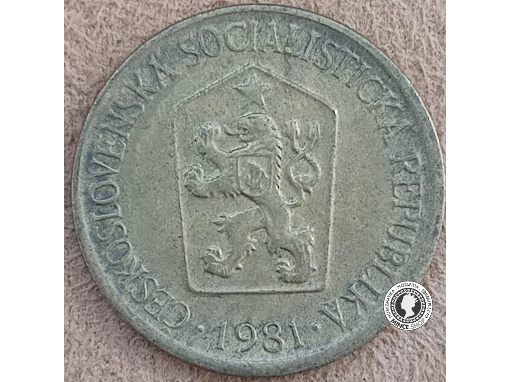 1 koruna - Česko-Slovensko - 1981