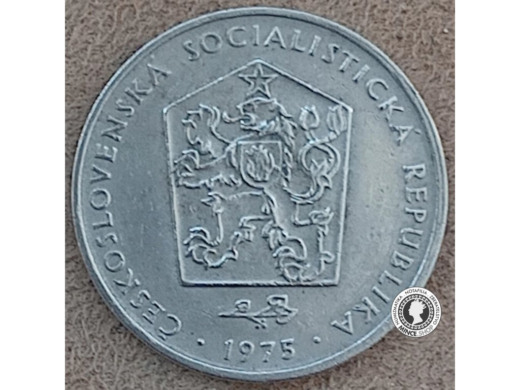 2 koruna - Česko-Slovensko - 1975