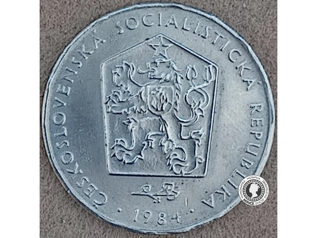 2 koruna - Česko-Slovensko - 1984