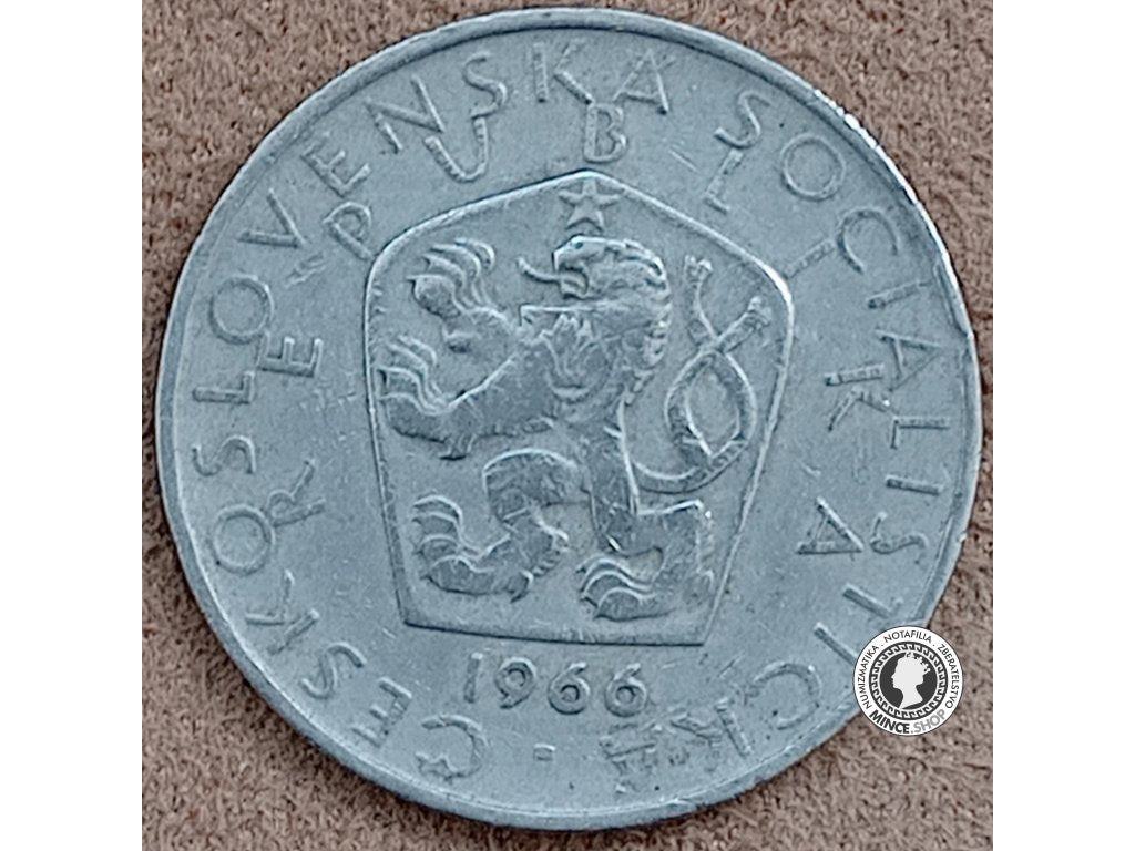 5 koruna - Česko-Slovensko - 1966