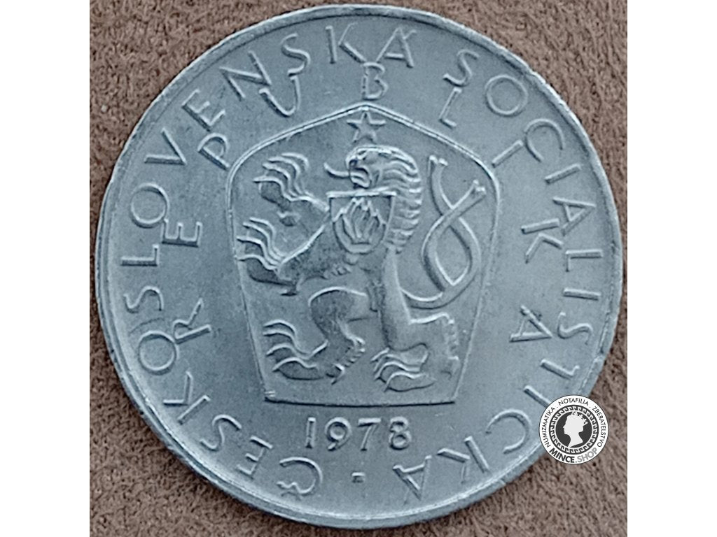 5 koruna - Česko-Slovensko - 1978