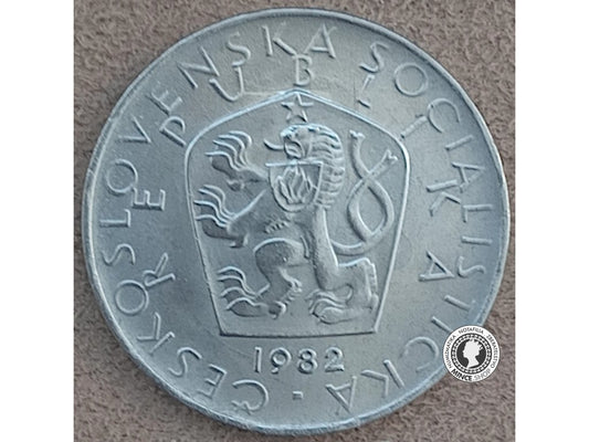 5 koruna - Česko-Slovensko - 1982