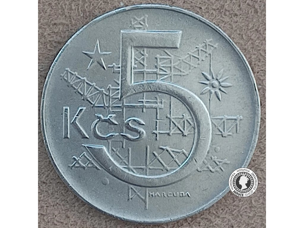 5 koruna - Česko-Slovensko - 1982
