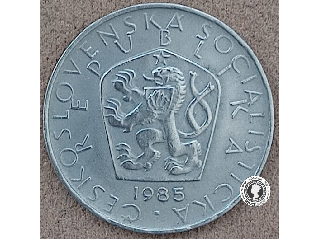 5 koruna - Česko-Slovensko - 1985