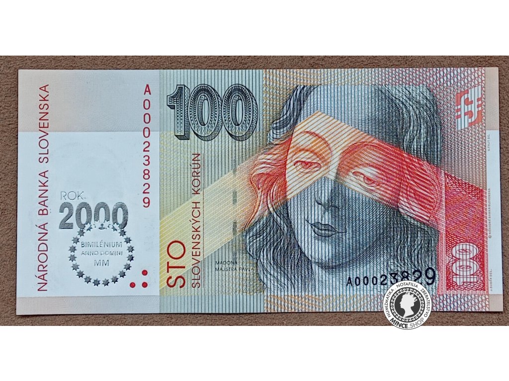 100 Korún - 1993 - Slovensko - Bimilemium - UNC