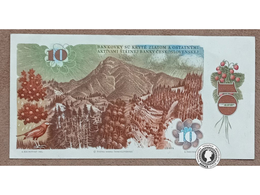10 Korún - 1986 - ČSSR