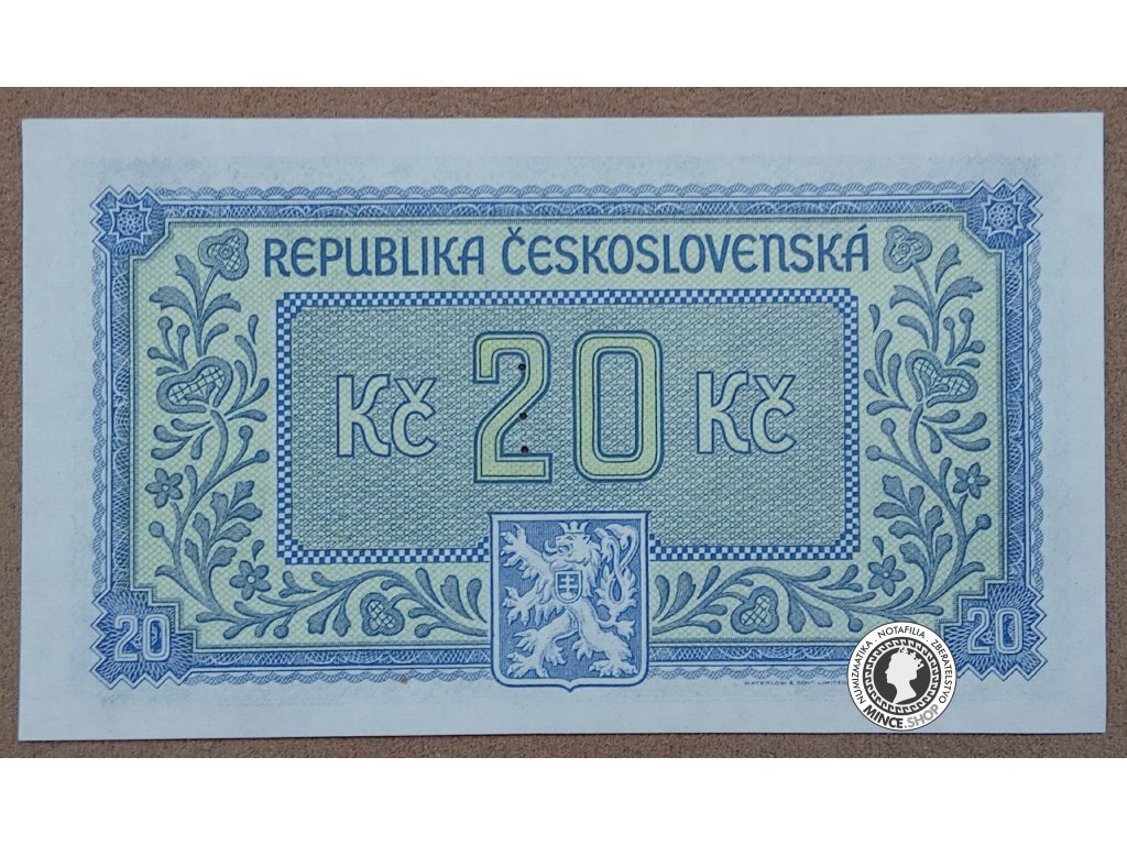20 Korún - 1945 - ČSR