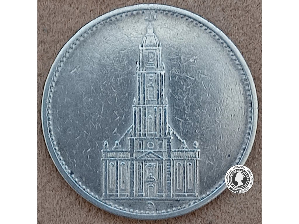 5 mariek - Nemecko - Tretia Ríša - 1934 D