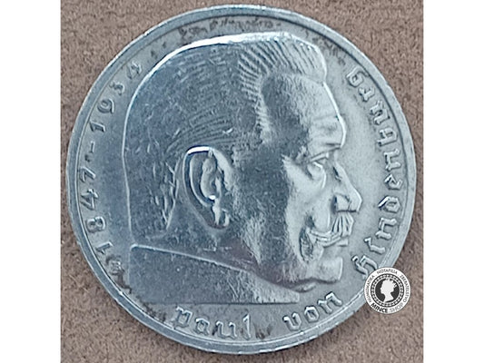 2 marka - Nemecko - Tretia Ríša - 1938 B