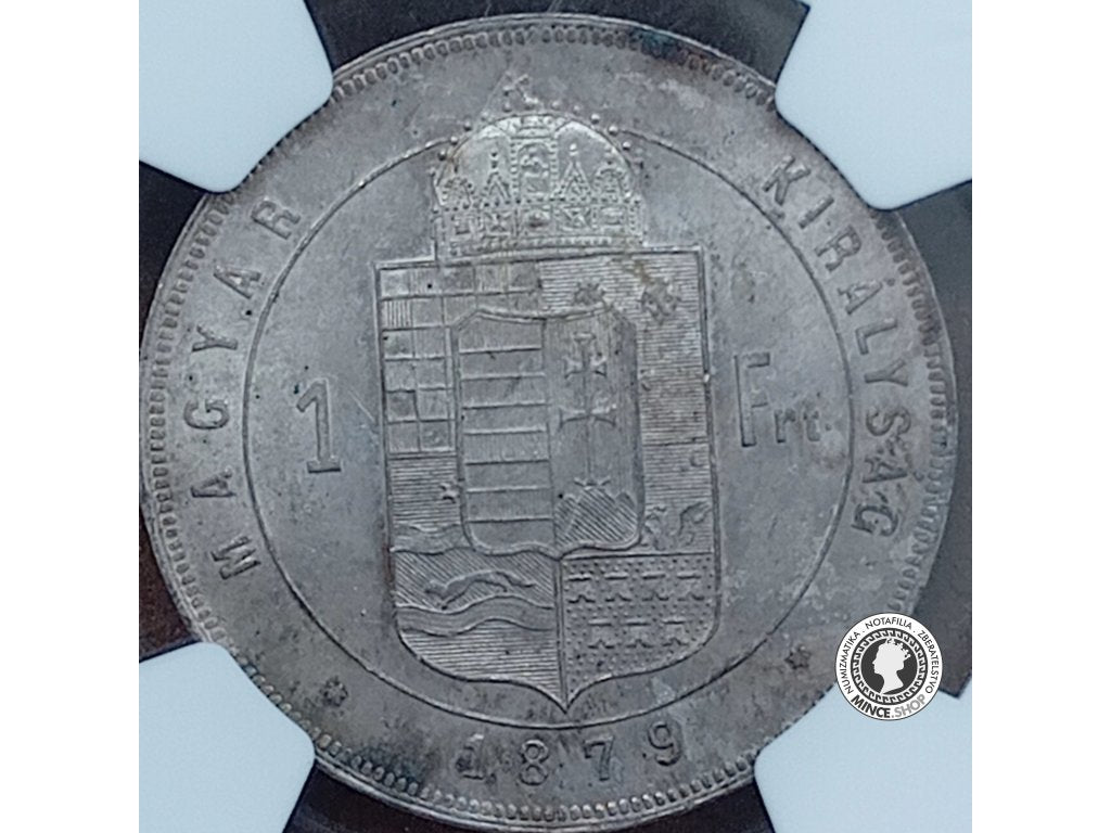 1. forint - Rakúsko-Uhorsko - 1879 - MS 62