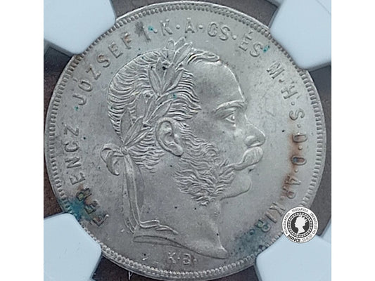 1. forint - Rakúsko-Uhorsko - 1879 - MS 62